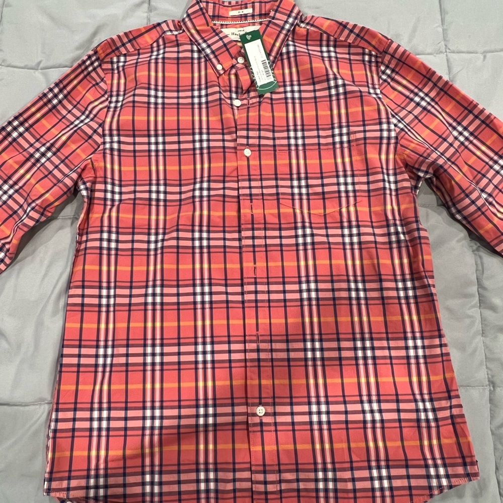Men’s long sleeve button up shirt